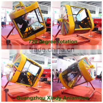 2015 oversea hot sale removable Dynamic 737 flight simulator