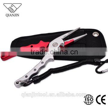 QJS-FP1 Hot Sale Fishing Tackle Aluminium Fishing Plier Chinese Fishing Tackle Tool Kit photo-2