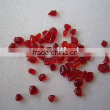 Red Glass Beads