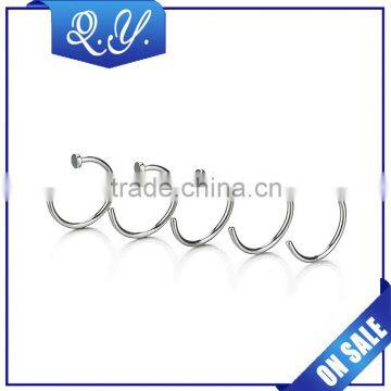 Nickle Free Nose Rings Stainless Steel Nose Piercing Jewelry Wholesale