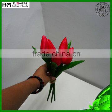 artificial flower wedding bouquet tulip