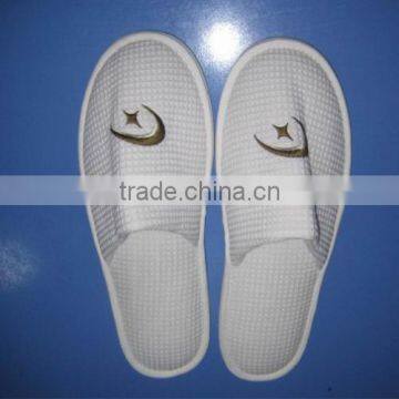 Slipper bedroom waffle weave slippers Type hotel slippers