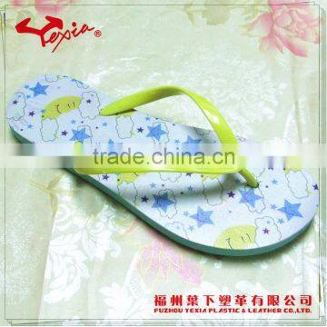 Woman casual slipper sublimation printing