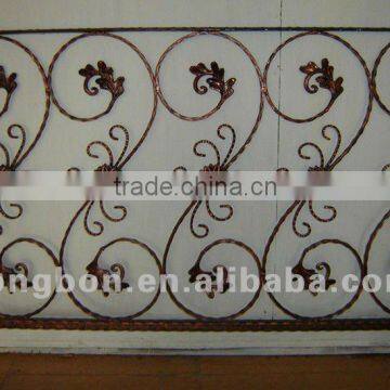 2015 Top-selling hand forging balcony protection fencing