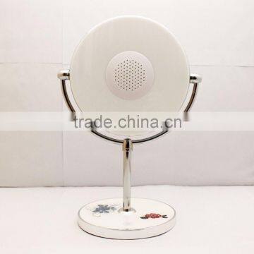 Music Playing 10X Magnifying Vanity Lighted Makeup Mirror photo-4