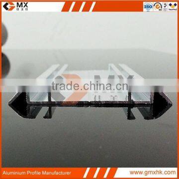 Anodized Aluminium Extruded Profile for Sliding Wardrobe Doors