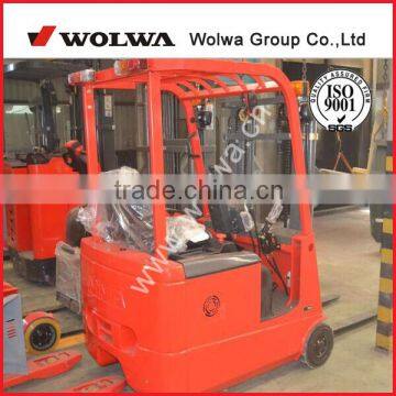 three wheel electric forklift 1.5 ton from China