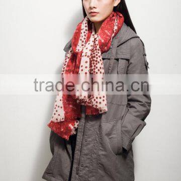Wholesale Guangzhou Polyester Advertising Print Ladies Fashion Scarf photo-5