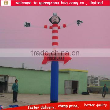 Cheap inflatable fly guys air dancing tube , inflatable air dancer with arrow for advertisiment