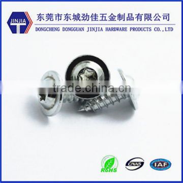 ASME steel big head screw white galvanized torx shoulder screw