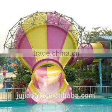 China Factory Water Park Fiberglass Tornado Slide for Sale