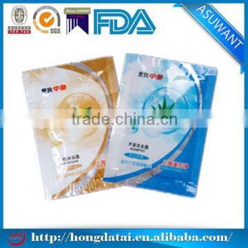 Hotel Shampoo Shower Gel Cosmetic Sample Sachet