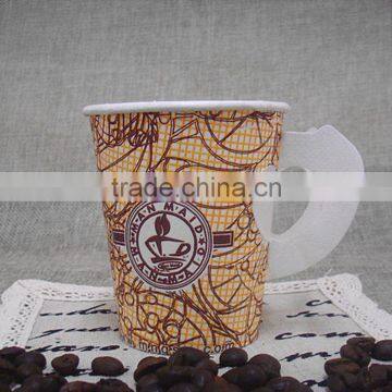 pla biodegradable paper cup 7 oz with handle in Anhui