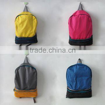 china supplier online shopping polyester backpack , taobao colorful backpack