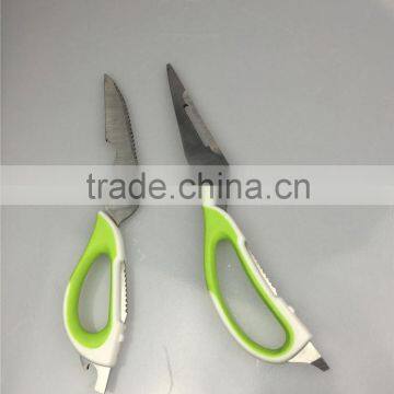 Chicken Scissors Stainless Steel Multi-function Kitchen Scissors Bone Scissors Spring-loaded Kitchen Poultry Shears photo-2