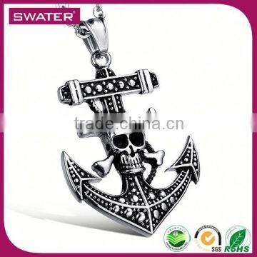 Promotional Items 2016 Stainless Steel Anchor Cool Playboy Necklace