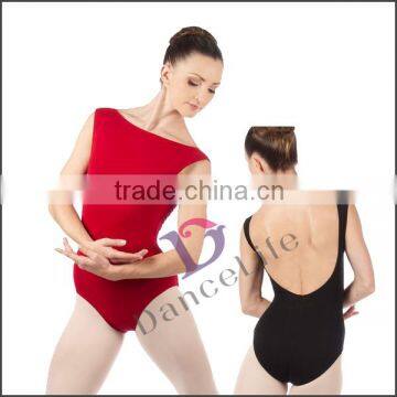 A2012 red adult dance leotard for best leotard wholesale colored leotards