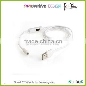 USB2.0 female turn micro /tablet PC OTG connection /samsung OTG line