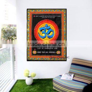 OM Aum Indian Hippie Boho Tapestry