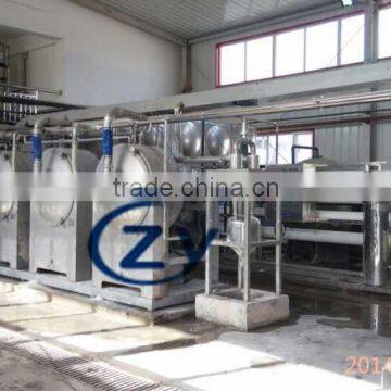 High efficiency potato starch processing machinery