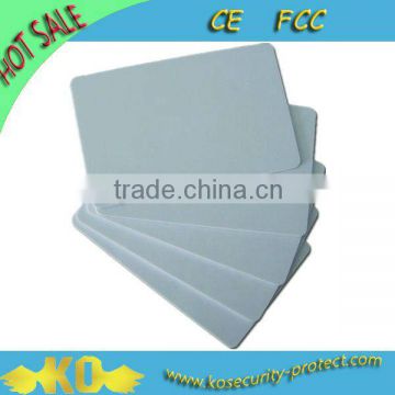 Blank PVC/ABS plastic RFID card for access control system KO-K1