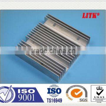 Aluminum Heatsink Made by Extruding with CNC Machining