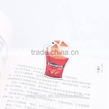 custom cool Lay's chips folding magnetic bookmarks for promotion                        
                                                Quality Choice