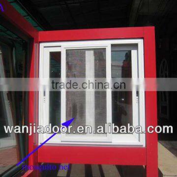 double glass upvc/pvc plastic window screen