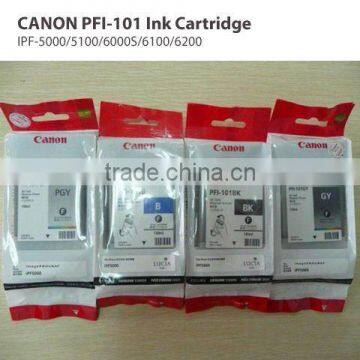 PF-5000/5100/6000S/6100/6200 Format Plotter Printer Use Original CANON PFI-101 Ink Cartridge I
