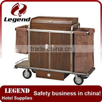 Alibaba in Russian Housekeeping trolley cart,cleaning trolley