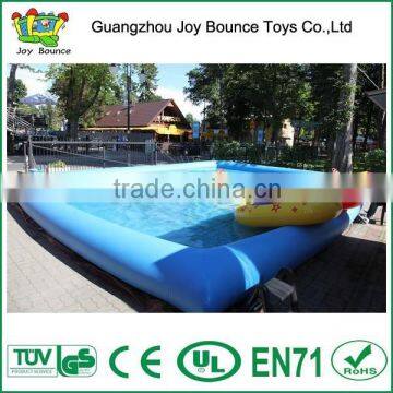 big inflatable water playground pool , customized PVC Inflatable swimming pool