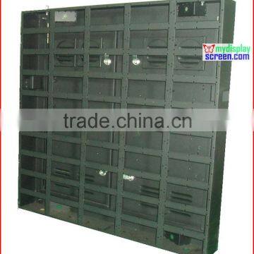 outdoor led display fix intall cabinet, customized size, can be used for all of module p5,p6,p8,p10,p16