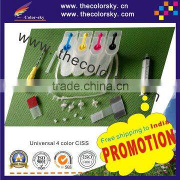 PLS CONTACT US TO REVISE PRICES!! universal 4 color CISS kit continuous ink supply system for Epson for Brother for Canon for HP