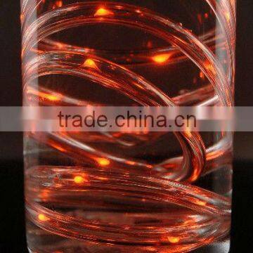 Very Popular Color Changing Christams Submersible LED Flexible Tube Lights / LED Battery Fairy Lights