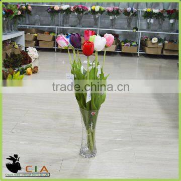 Artificial Garden Flowers Tulip Flower , Artificial Decoration Flower