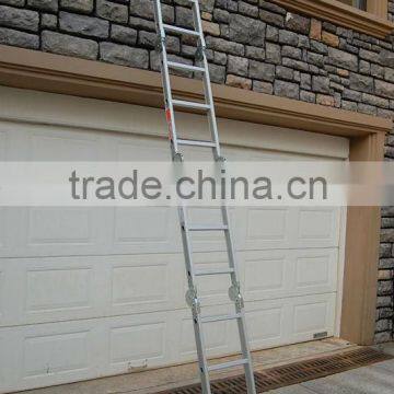 multi-purpose aluminum folding ladder with 4*3 steps