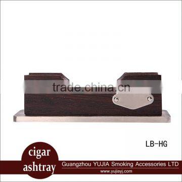 Guangzhou Yujia portable wooden cigar ashtray wholesale smoking accessories