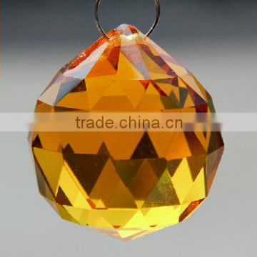 30mm faceted k9 crystal ball for chandelier