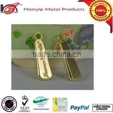 Supply high quality fashion metal puller,engrave logo alloy puller