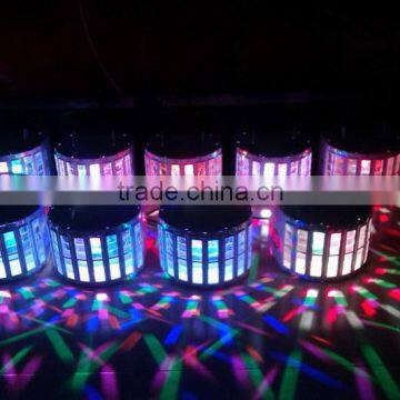 MINI Imported Led Butterfly dj Equipment Full Color Led Double Butterfly Effect Stage Light 8colors LED Butterfly Light photo-6