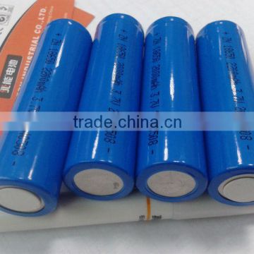 RC18650 li-ion battery cell and pack