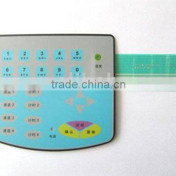 Screen printable Membrane Switch Panel