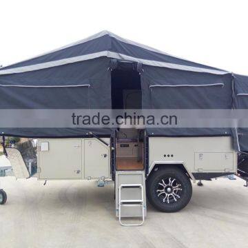 big family use camping tent trailer