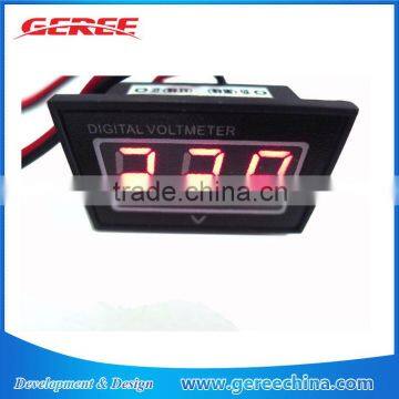 DC15-120V Digital Voltmeter Red Waterproof