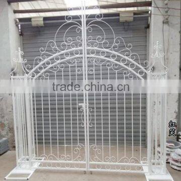 Wholesale romantic wedding metal backdrop metal arch wedding stage decoration