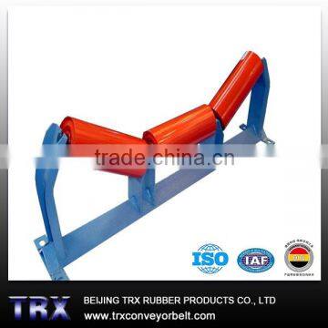 Carrying idler roller for belt conveyor