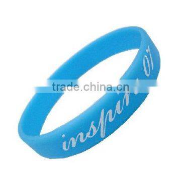 Promotional Gifts Logo Printed Custom Cheap Silicon Bracelet