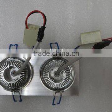 Led Ceiling Light Square 2x3x1w Ceiling Led Lighting 6w Led Recessed Ceiling Light 85-265v Lamps High Quality 3 Years Warranty