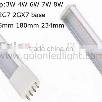 G23 led pl lamp 8w replace 13w pls Ra80 100-277v low price 8w 7w 6w 5w 4w g23 led