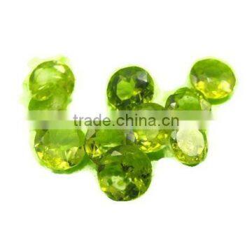 Top Gemstone Quality Peridot Round Faceted Gemstone, Natural loose Gemstone